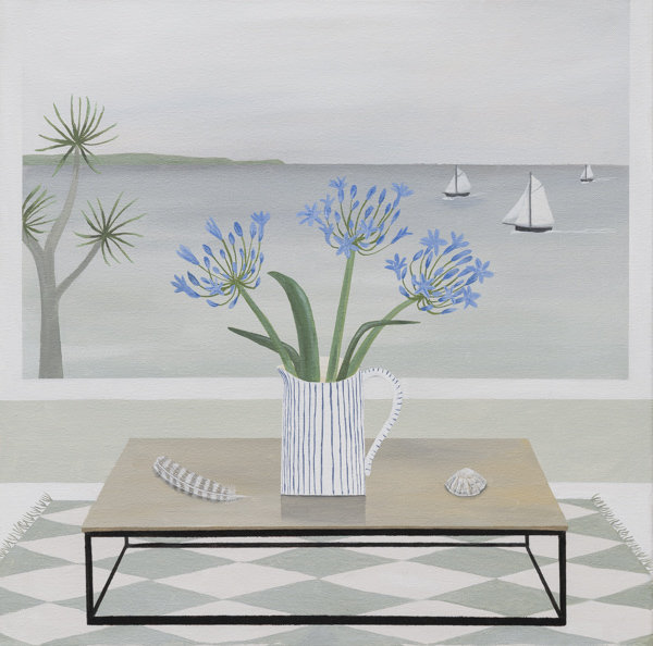 Agapanthus, Mounts Bay Luggers by Gemma Pearce