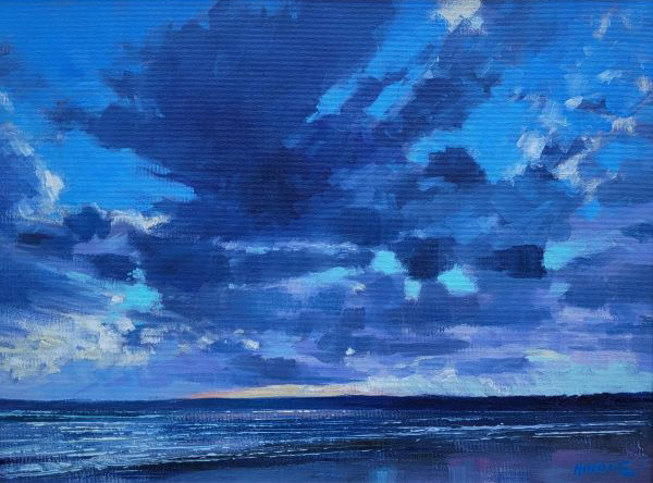 Sky Colours, Mounts Bay by Mike Hindle
