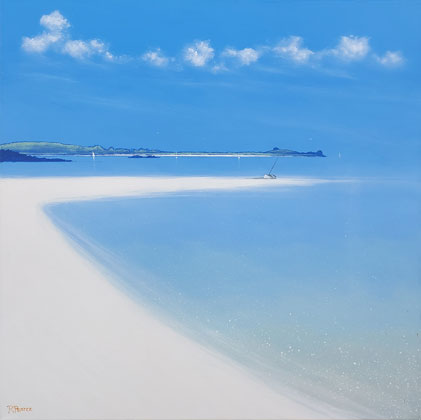 Across to Tresco from Samson by Richard Pearce