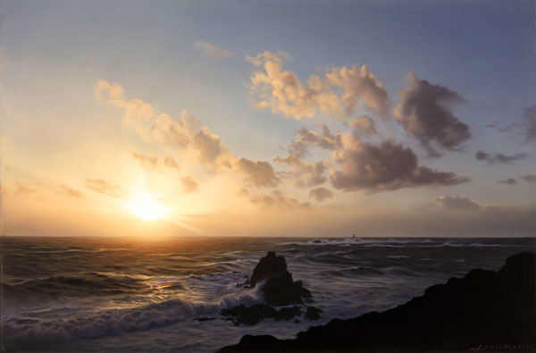 At the end of the day, Land's End by Jamie Medlin