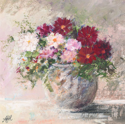 Flowers merry and bright by Amanda Hoskin