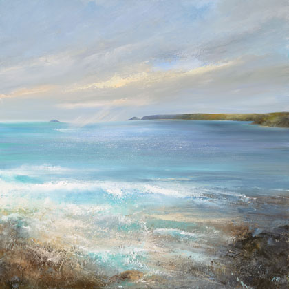 Movement and light, Sennen by Amanda Hoskin