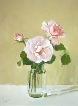 Garden Roses by Annie Waring