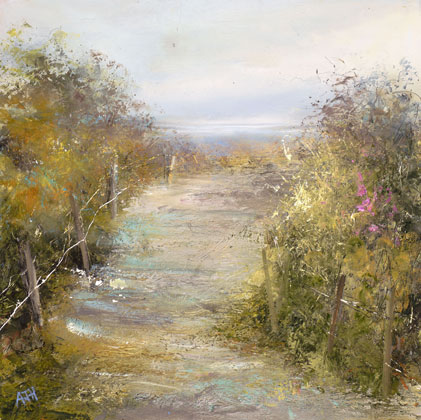 Cornish path Zennor by Amanda Hoskin