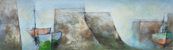 Harbour front series no 6 by Michael Praed