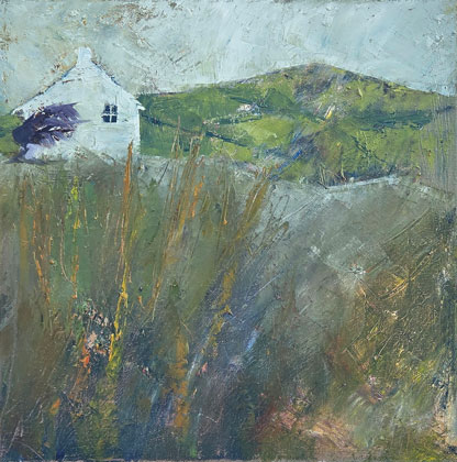 Hill cottage by John Piper