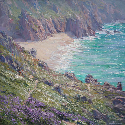 June Morning, Pedn Vounder (Porthcurno) by Mark Preston