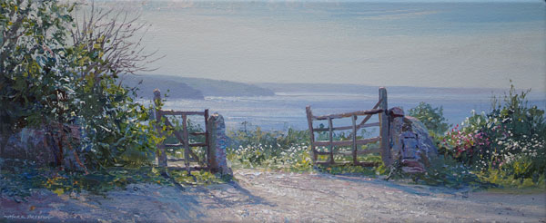 Towards The Lizard from Prussia Cove by Mark Preston