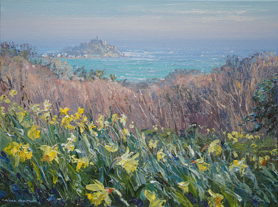 Spring Afternoon, Mount's Bay by Mark Preston