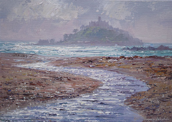 Sunshine and Showers, St Michael's Mount by Mark Preston