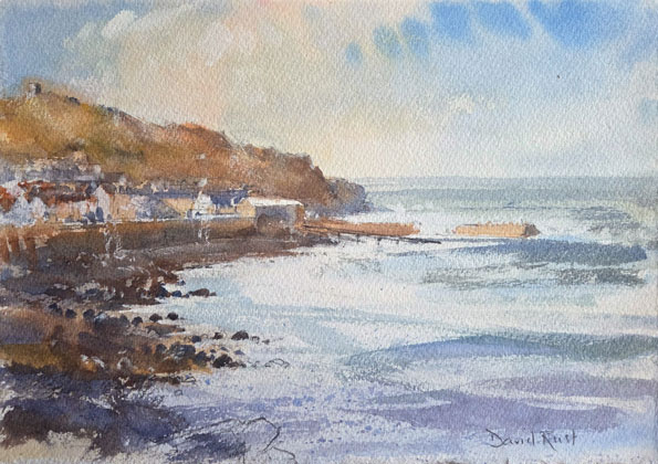 Lifeboat Station Sennen by David Rust