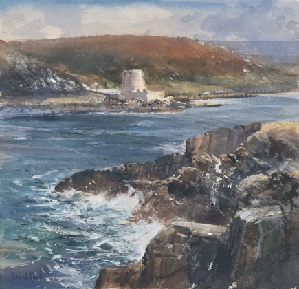 Cromwells Castle from Bryher by David Rust