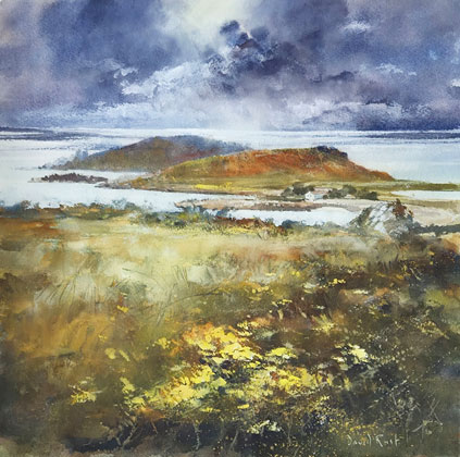 Gweal Hill from Samson Hill, Bryher by David Rust