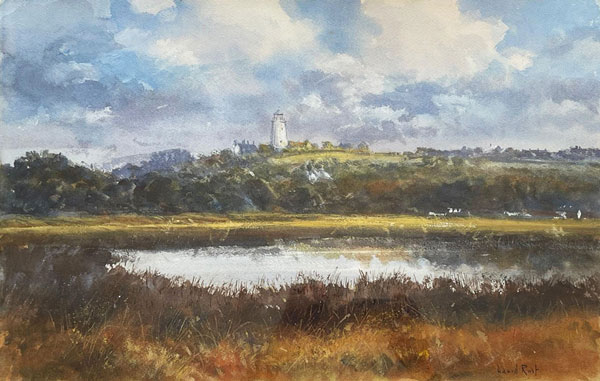 The big pool St Agnes by David Rust