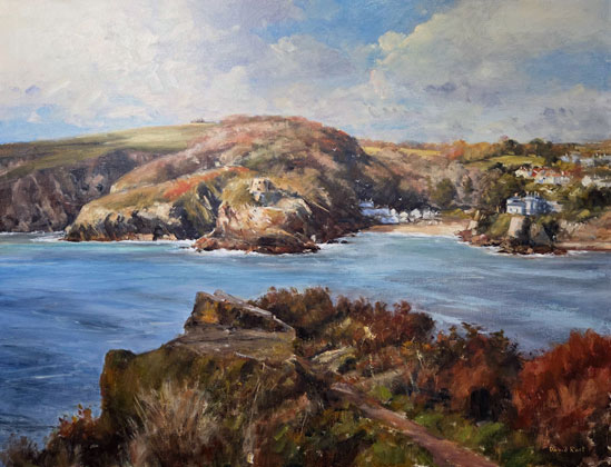 St Saviours to St Catherines, Fowey by David Rust