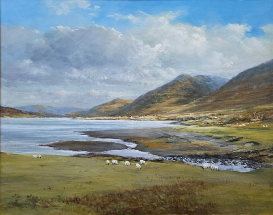 Loch na Keal, Bienn a'Graig, Mull by David Rust