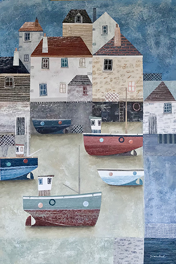 Low Tide, Warm Sands, St Ives by Simon Hart