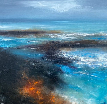 Swirling tide by Alan Stratford