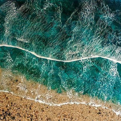 Returning tide II by Julia Poprawski